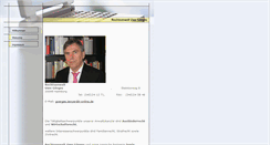 Desktop Screenshot of goerges-lawyer.de