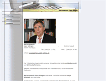 Tablet Screenshot of goerges-lawyer.de